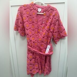 NWT - J. Marie - Pink Floral Jumpsuit
